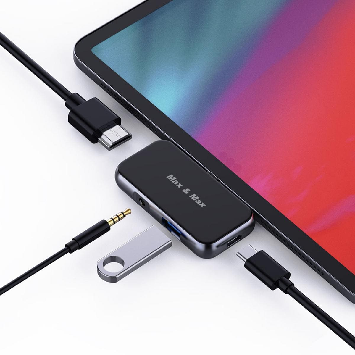 Best 4 in 1 USB Hub for Mobile in uae Best 4 in 1 USB Hub for Mobile in uae